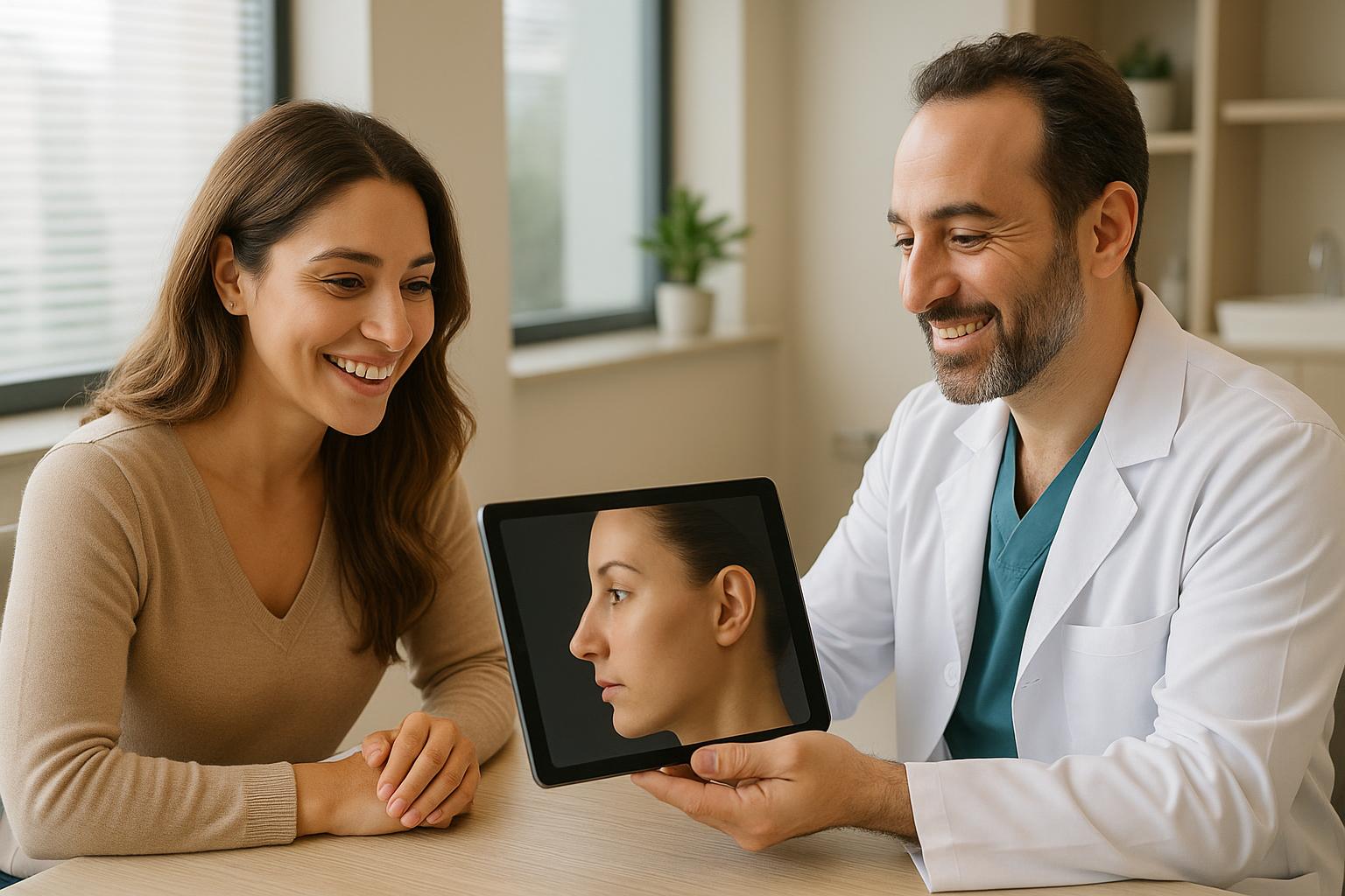 Neck Lift with Chin Augmentation: Why Combined Surgery Defines the Jawline — consultation