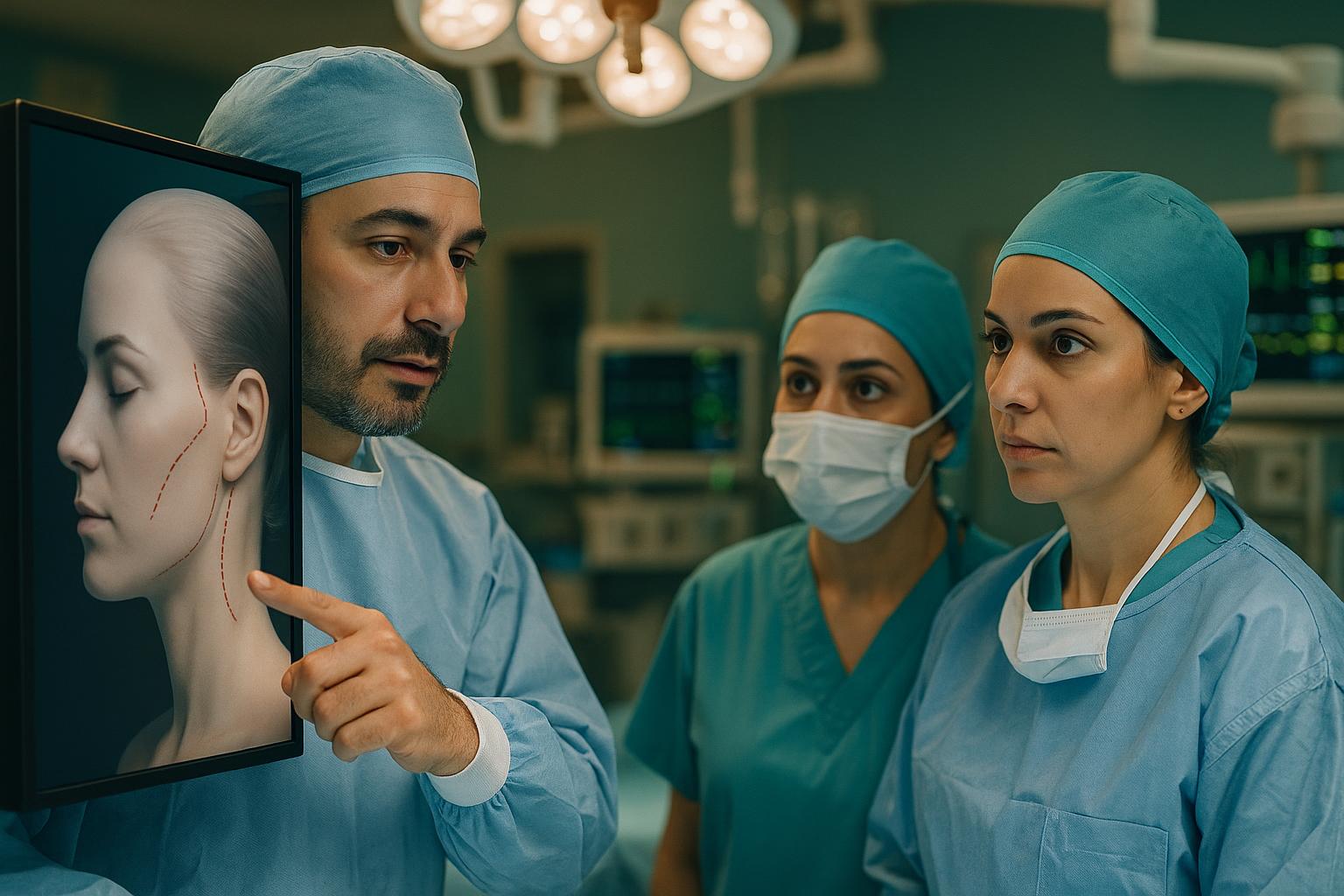 Facelift & Neck Lift Surgery Day in Turkey: Step-by-Step Guide — consultation